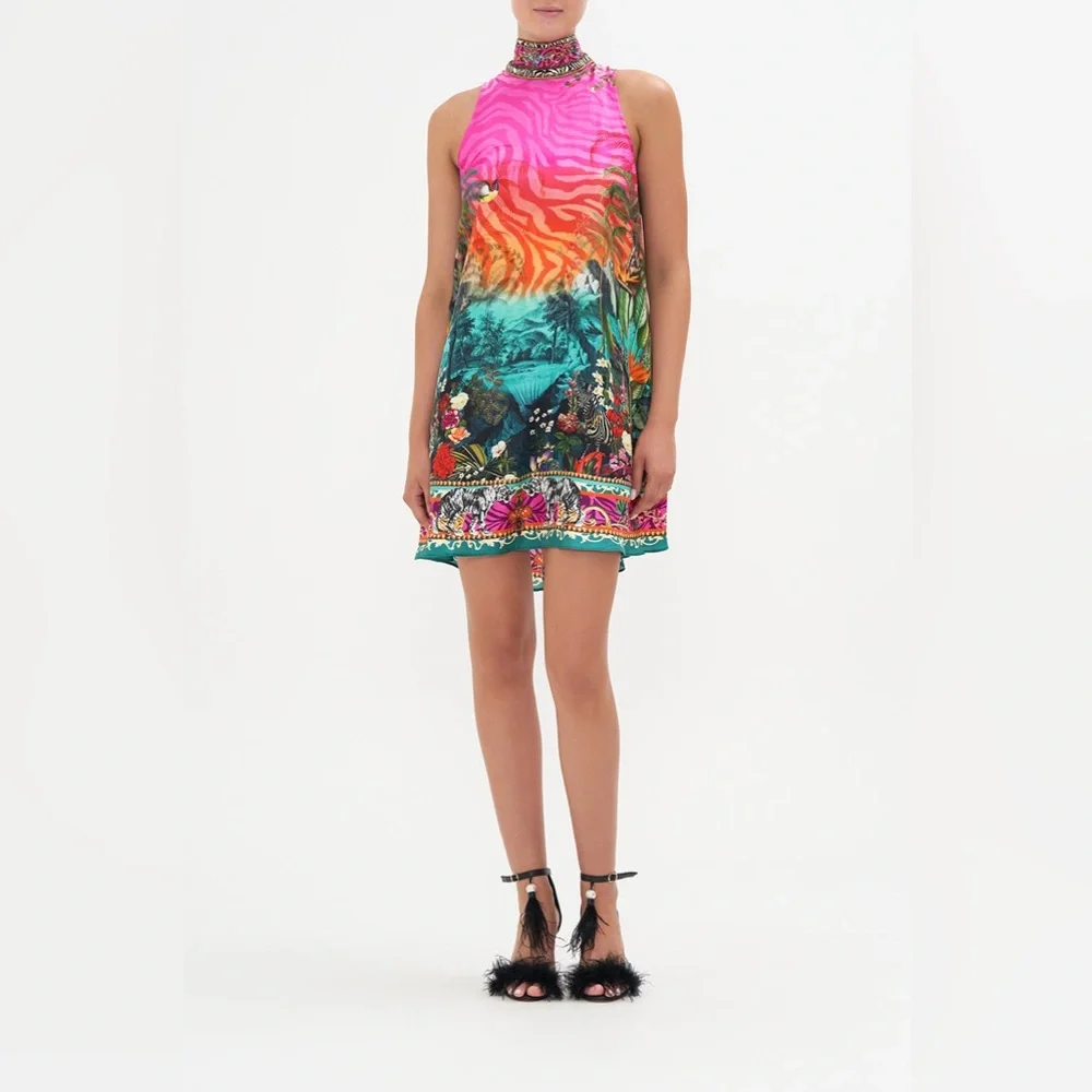 Camilla Back Neck Tie Short
Dress Untamed Runaway - Picture 4 of 7
